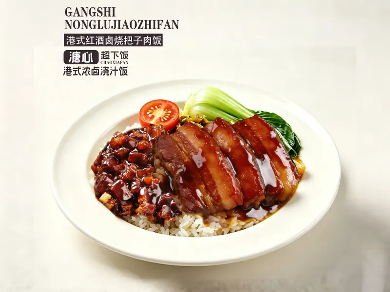 港式浓卤浇汁饭 出品 2